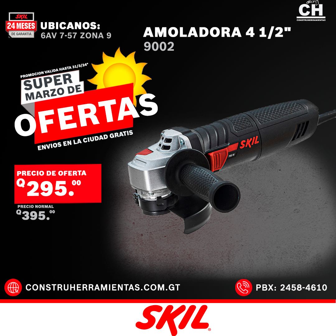 Amoladora 9002 Skil Guatemala