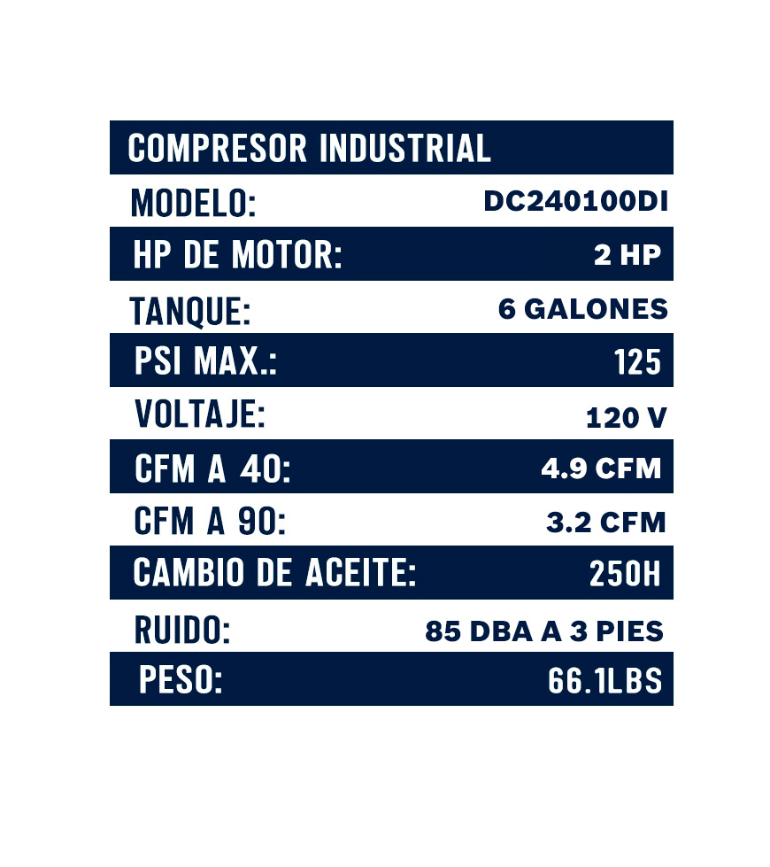 DX240100DI CAMPBELL HAUSFELD GUATEMALA