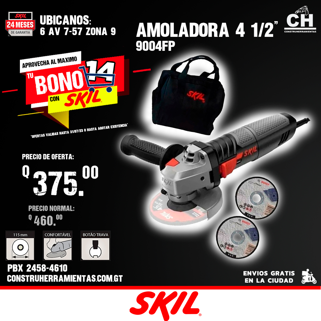 Amoladora 9004 Skil Guatemala